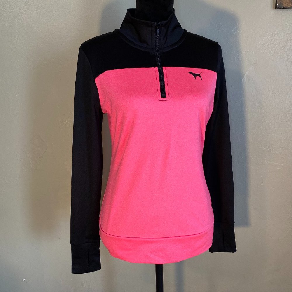 Victoria's Secret PINK quarter Zip top sweater